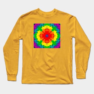 Pebbled Tie-Dyed Illusions Long Sleeve T-Shirt